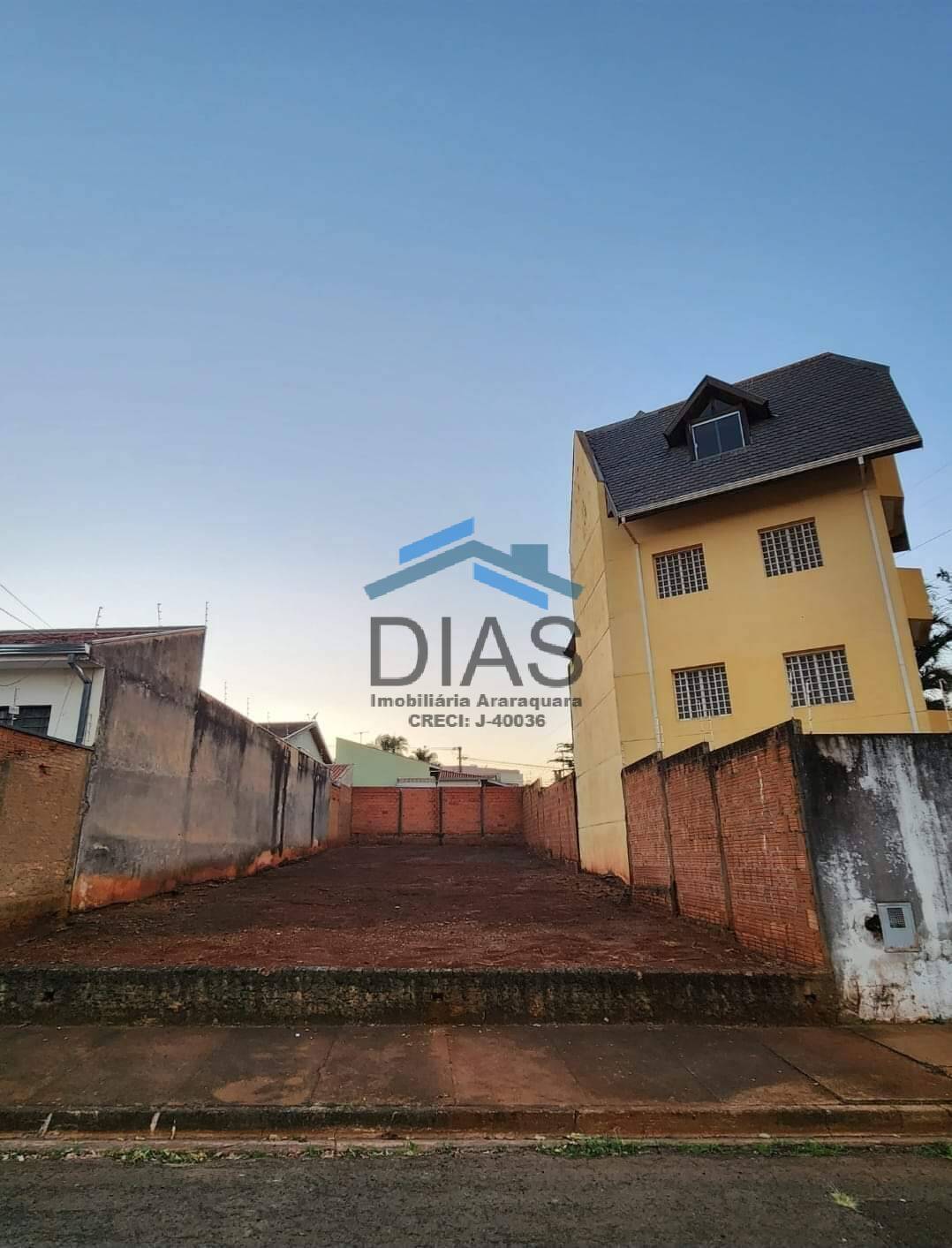 TERRENO 287 M JARDIM DAS GAIVOTAS BEM LOCALIZADO PRONTO PARA CONSTRUIR